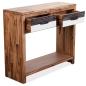 Preview: Konsolentisch Massivholz Akazie 86x30x75 cm