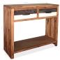 Preview: Konsolentisch Massivholz Akazie 86x30x75 cm