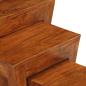 Preview: 3-tlg. Satztisch-Set Massivholz Akazie 50x35x50 cm Braun