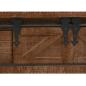 Preview: Konsolentisch Tannenholz Massiv 131x35,5x75 cm Braun