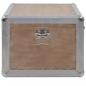 Preview: Aufbewahrungsbox Tannenholz Massiv 91x52x40 cm Braun
