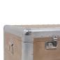Preview: Aufbewahrungsbox Tannenholz Massiv 91x52x40 cm Braun