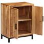 Preview: Sideboard Massivholz Akazie 60x35x76 cm Braun