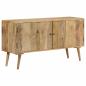 Preview: Sideboard Mango Massivholz 110x30x60 cm