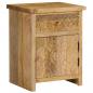 Preview: Nachttisch Massivholz Mango 40x30x50 cm