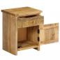 Preview: Nachttisch Massivholz Mango 40x30x50 cm