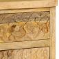 Preview: Nachttisch Massivholz Mango 40x30x50 cm