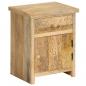Preview: Nachttisch Massivholz Mango 40x30x50 cm