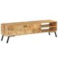 Preview: TV-Schrank Massivholz Mango 140x30x40 cm