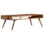 Preview: Couchtisch 110x50x35 cm Massivholz Palisander
