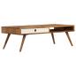 Preview: Couchtisch 110x50x35 cm Massivholz Palisander