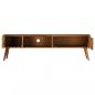 Preview: TV-Schrank 140x30x40 cm Massivholz Palisander