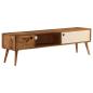 Preview: TV-Schrank 140x30x40 cm Massivholz Palisander