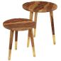 Preview: Couchtische 2 Stk. Massivholz Palisander