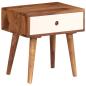 Preview: Nachttisch Massivholz Palisander 45x30x45 cm