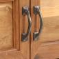 Preview: TV-Schrank Recyceltes Teakholz und Stahl 120x30x40 cm