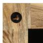 Preview: Spiegel Mangoholz Massiv 50 x 50 cm
