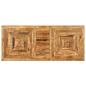 Preview: Schreibtisch Massivholz Mango 118 x 50 x 75 cm