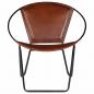 Preview: Sessel Braun Echtleder