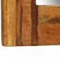 Preview: Wandspiegel Altholz Massiv 60x60 cm