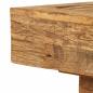 Preview: Couchtisch Recyceltes Massivholz 70 x 70 x 30 cm