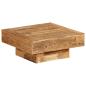Preview: Couchtisch Recyceltes Massivholz 70 x 70 x 30 cm
