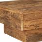 Preview: Couchtisch Recyceltes Massivholz 70 x 70 x 30 cm