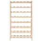 Preview: Weinregal Zedernholz 57,5 x 28 x 102 cm