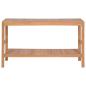 Preview: Waschtischunterschrank Massivholz Teak 132x45x75 cm
