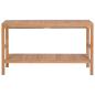 Preview: Waschtischunterschrank Massivholz Teak 132x45x75 cm