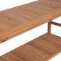 Preview: Waschtischunterschrank Massivholz Teak 132x45x75 cm