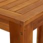 Preview: Bartisch Akazienholz Massiv 120 x 60 x 105 cm