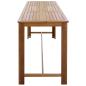Preview: Bartisch Akazienholz Massiv 150 x 70 x 105 cm