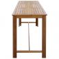 Preview: Bartisch Akazienholz Massiv 150 x 70 x 105 cm