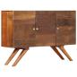 Preview: Sideboard Altholz Massiv Braun 110x30x75 cm