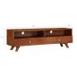 Preview: TV-Schrank Altholz Massiv 140x30x40 cm