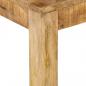Preview: Couchtisch Mango-Massivholz 80×80×40 cm