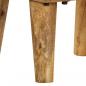 Preview: Nachttisch Mangoholz Massiv 40 x 30 x 59,5 cm 