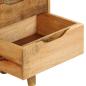 Preview: Nachttisch Massivholz Mango 40x30x59,5 cm