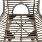 Preview: Esszimmerstühle 4 Stk. Braun Natürliches Rattan