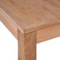 Preview: Couchtisch Teakholz Massiv mit Natürlichem Finish 60x60x40 cm