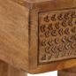 Preview: Konsolentisch Mangoholz Massiv 102 x 30 x 79 cm