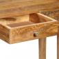 Preview: Konsolentisch Mangoholz Massiv 102 x 30 x 79 cm