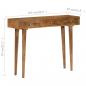 Preview: Konsolentisch Mangoholz Massiv 102 x 30 x 79 cm