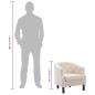 Preview: Sessel Beige Stoff