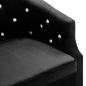 Preview: Sessel Schwarz Samt