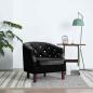 Preview: Sessel Schwarz Samt