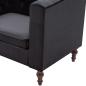 Preview: Sessel Schwarz Samt