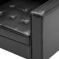 Preview: Sessel Schwarz Kunstleder