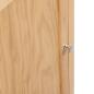Preview: Eckschrank 59x45x80 cm Massivholz Eiche